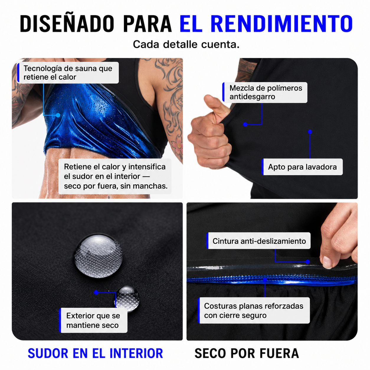 Chaleco ExtremeSweat™ - Badia