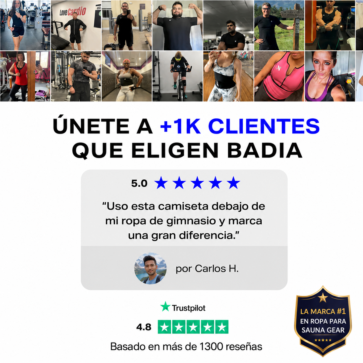Chaleco ExtremeSweat™ - Badia